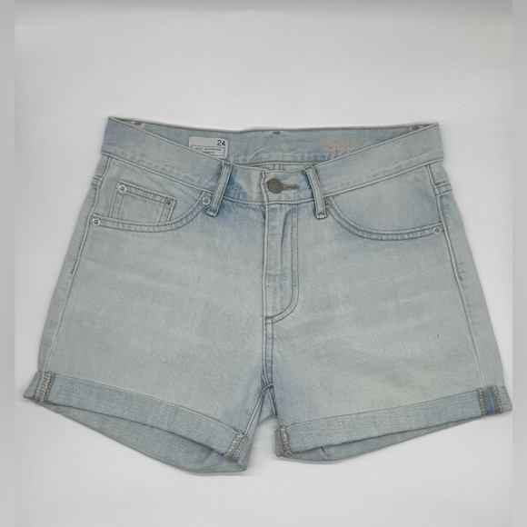 GAP Pants - Gap 1969 Sexy Boyfriend Denim Shorts Size 24 Light Wash